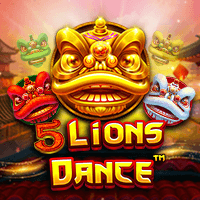 5 Lions Dance™ สล็อต Pramatic Play