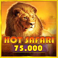 เล่นสล็อต Hot Safari 75,000 สล็อต Pramatic Play 
